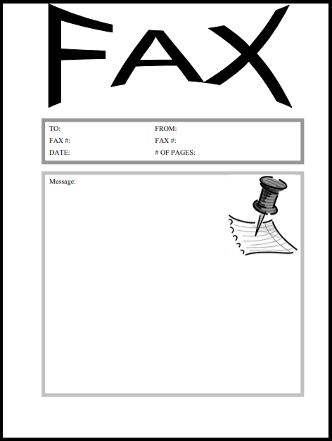 10 printable generic fax cover sheet templates free