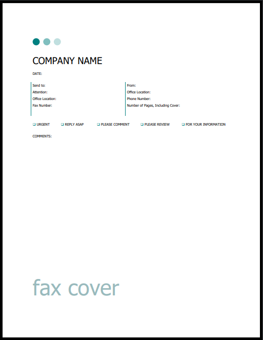 fax page