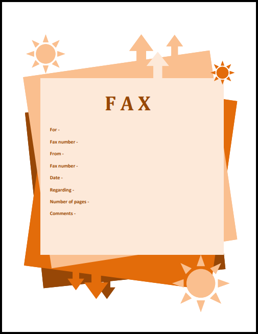 Theme Fax Cover