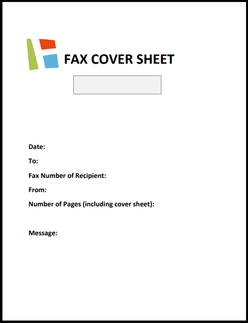 Template Fax Letter